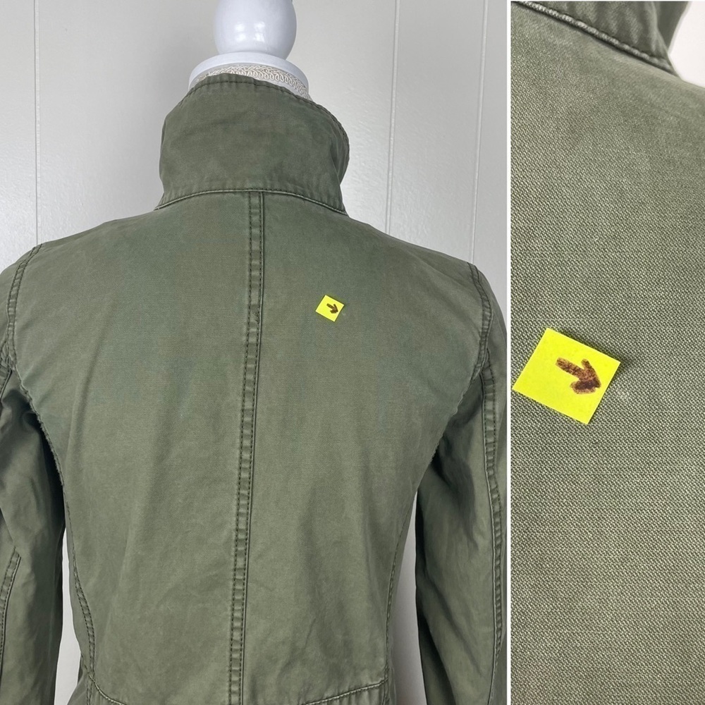 Madewell Fleet Jacket Olive Green Size XXS - Picture 14 of 14